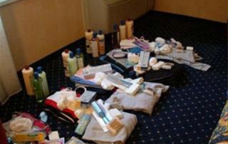 Care bags for victims of human trafficking